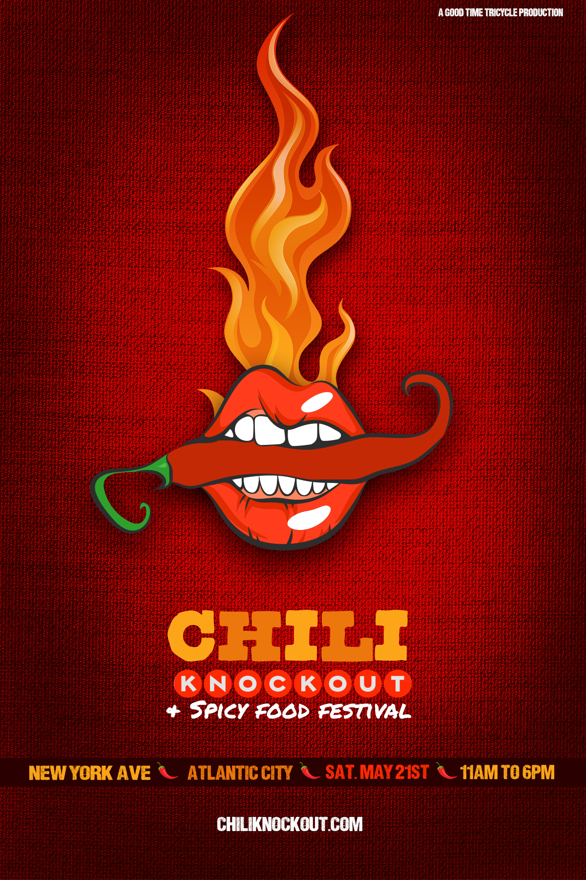 Chili Knock Out Poster